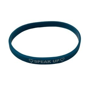 5 Pack “Speak Up” Sexual Abuse Survivors Awareness Silicone Bracelet